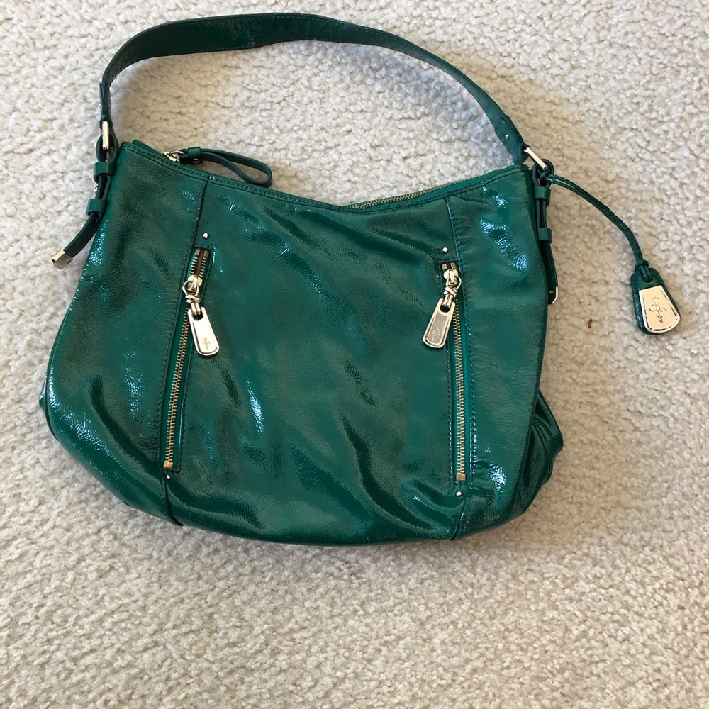 Cole Haan Patent Leather Shoulder Bag